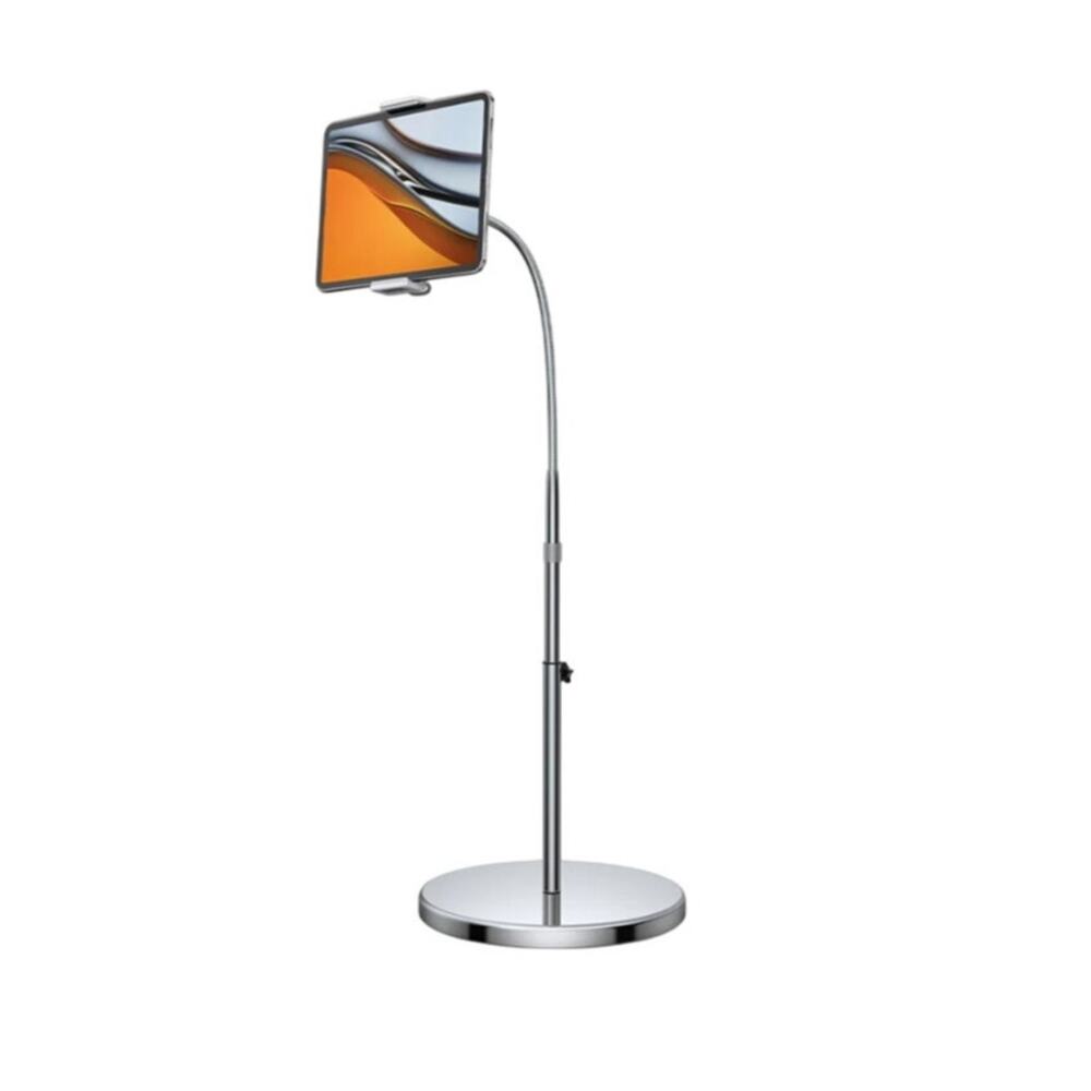 Lamicall Tablet Gooseneck Floor Stand - Adjustable Height Stable Base Mount